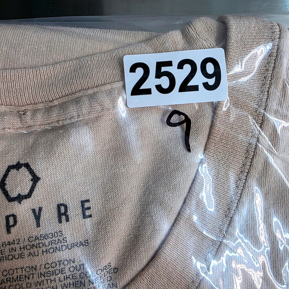 EMPYRE Men's Large Peach‎ Graphic T-Shirt Street Style Eagle Logo Short Sleeve - Picture 11 of 11